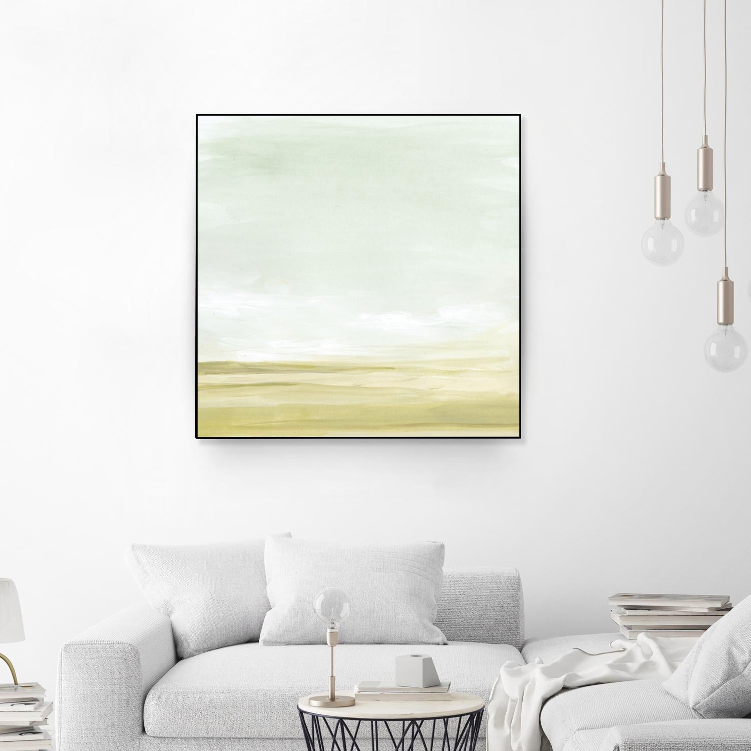 Intangible Horizon II by June Erica Vess on GIANT ART - green sea scene