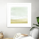 Intangible Horizon II by June Erica Vess on GIANT ART - green sea scene