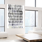 Watercolor Chevron I by Grace Popp on GIANT ART - black abstract