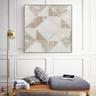 Geometric Veil I by Grace Popp on GIANT ART - abstract