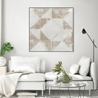 Geometric Veil I by Grace Popp on GIANT ART - abstract