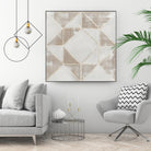 Geometric Veil I by Grace Popp on GIANT ART - abstract