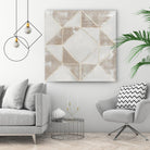 Geometric Veil I by Grace Popp on GIANT ART - abstract