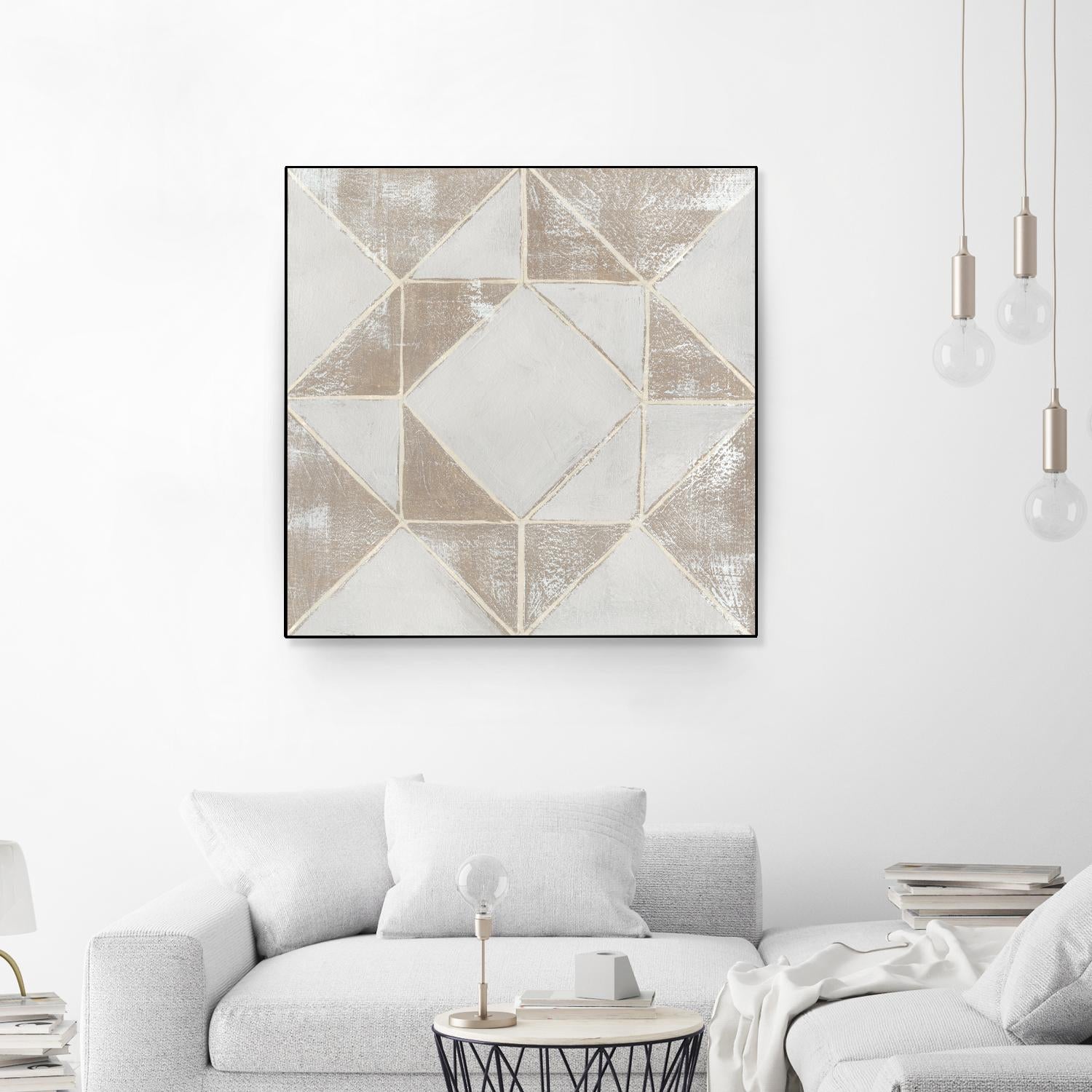 Geometric Veil I by Grace Popp on GIANT ART - abstract