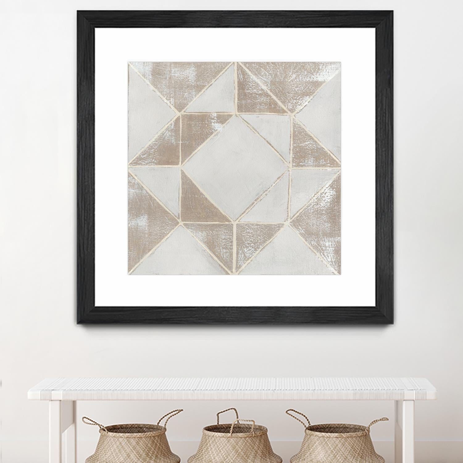 Geometric Veil I by Grace Popp on GIANT ART - abstract