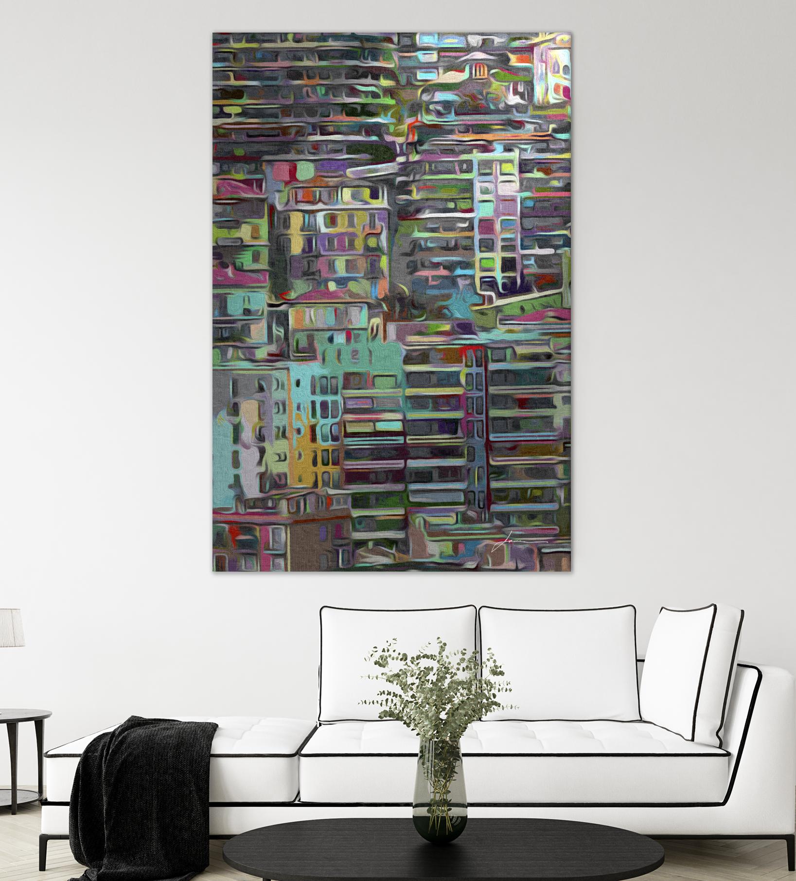 Stack II by James Burghardt on GIANT ART - abstract