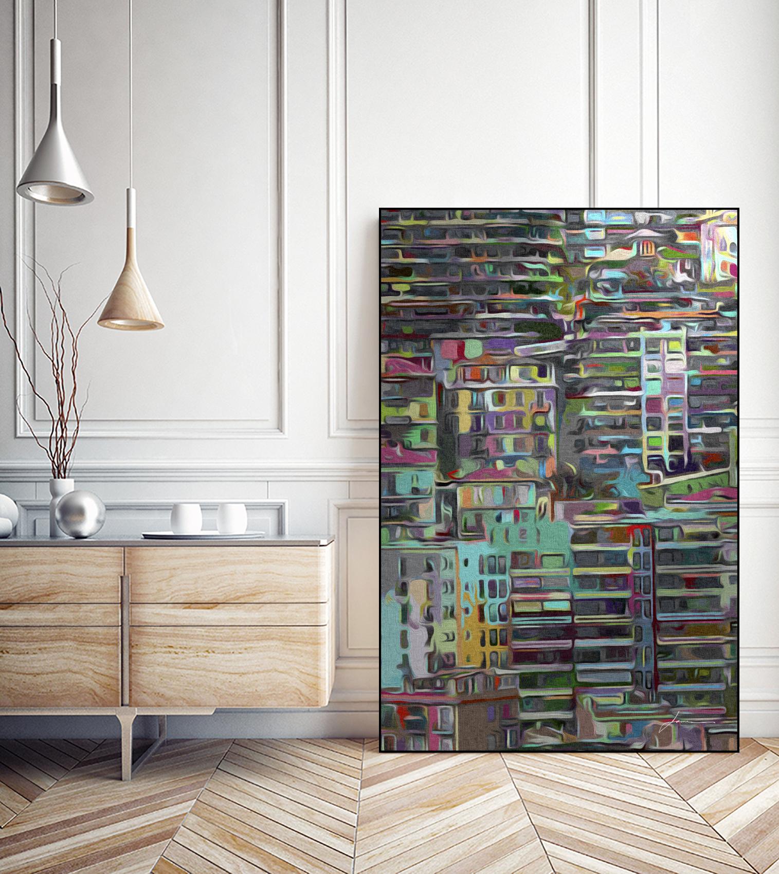 Stack II by James Burghardt on GIANT ART - abstract