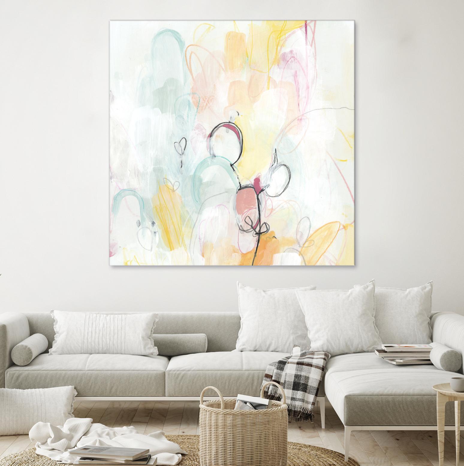 Quarter Note I by June Erica Vess on GIANT ART - abstract