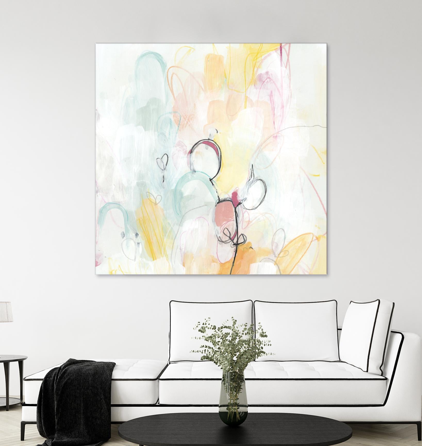 Quarter Note I by June Erica Vess on GIANT ART - abstract