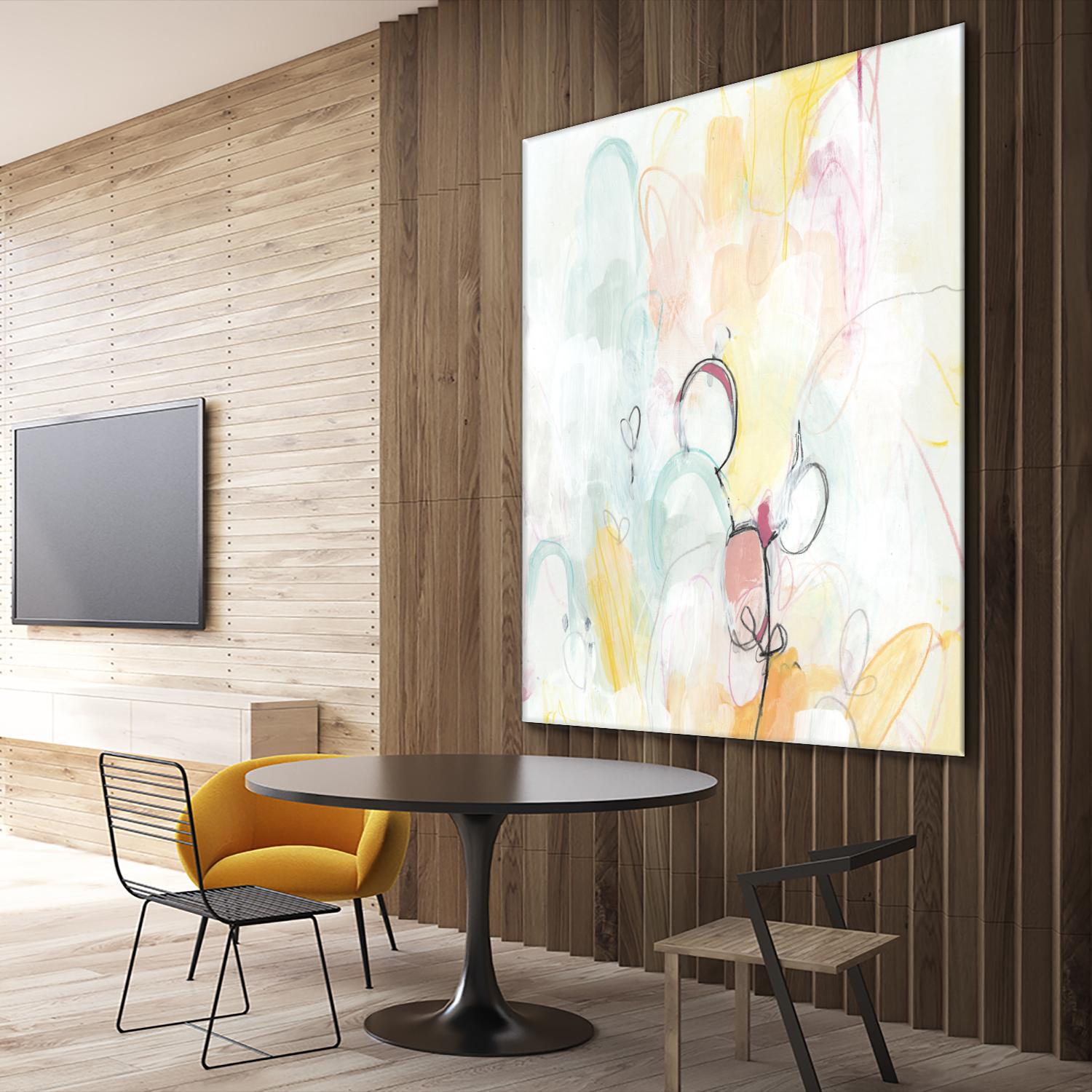 Quarter Note I by June Erica Vess on GIANT ART - abstract