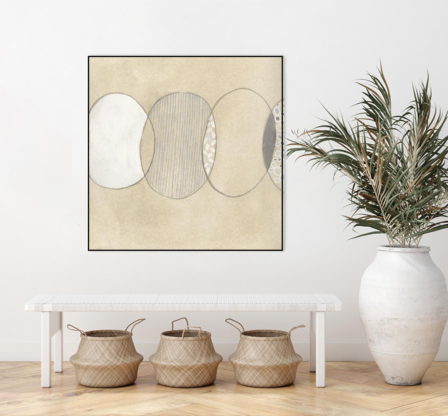 Cellular Division I by June Erica Vess on GIANT ART - brown abstract