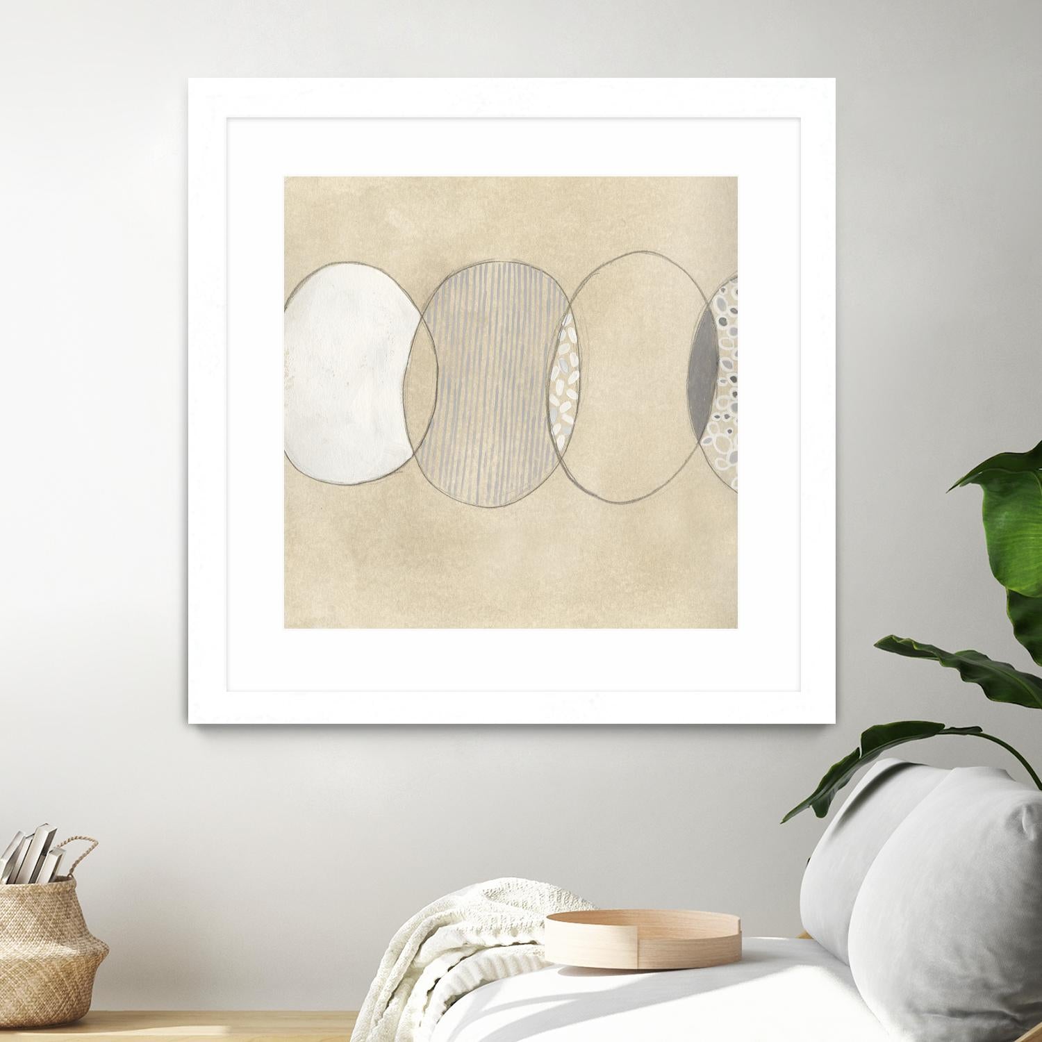 Cellular Division I by June Erica Vess on GIANT ART - brown abstract