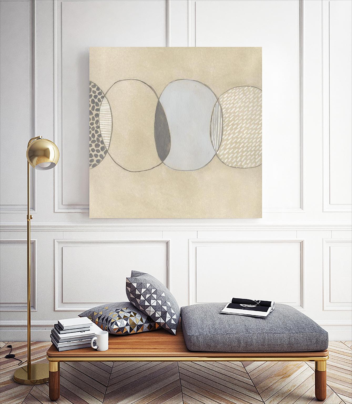 Cellular Division II by June Erica Vess on GIANT ART - brown abstract