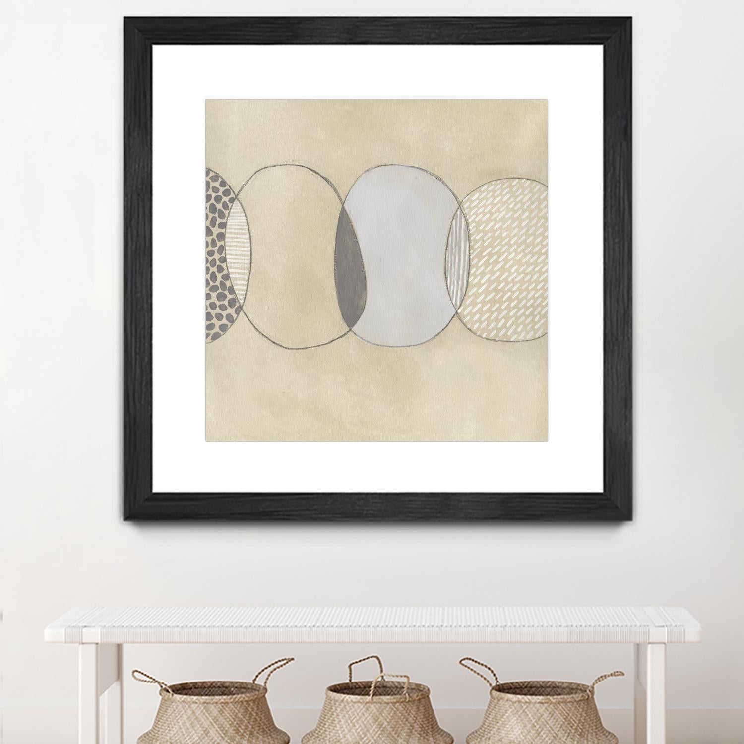 Cellular Division II by June Erica Vess on GIANT ART - brown abstract