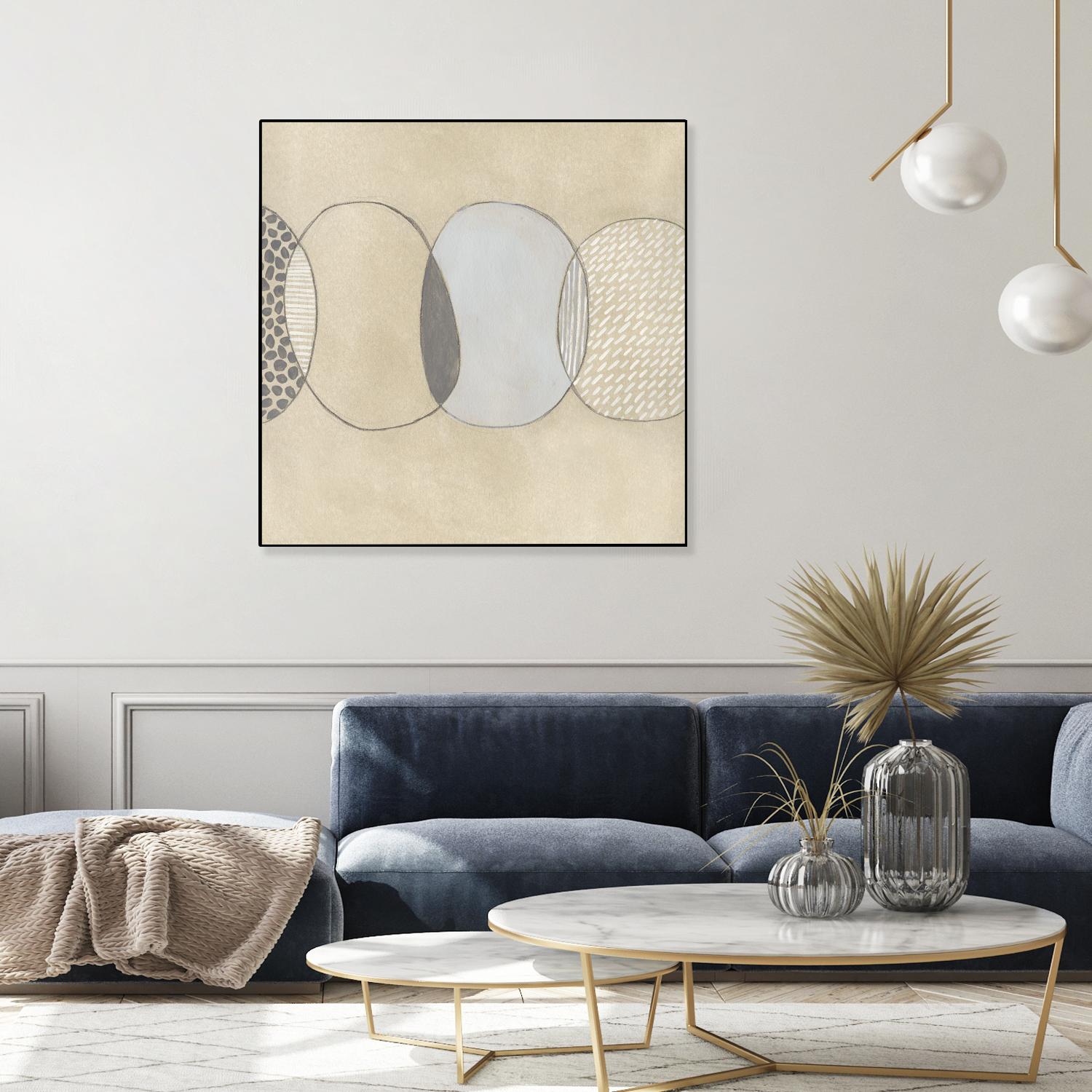 Cellular Division II by June Erica Vess on GIANT ART - brown abstract