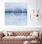 Across the Way I by Ren�e W. Stramel on GIANT ART - blue abstract