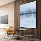 Across the Way I by Ren�e W. Stramel on GIANT ART - blue abstract