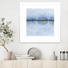 Across the Way I by Ren�e W. Stramel on GIANT ART - blue abstract