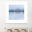 Across the Way I by Ren�e W. Stramel on GIANT ART - blue abstract