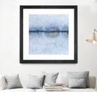 Across the Way I by Ren�e W. Stramel on GIANT ART - blue abstract