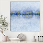 Across the Way I by Ren�e W. Stramel on GIANT ART - blue abstract