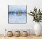 Across the Way I by Ren�e W. Stramel on GIANT ART - blue abstract