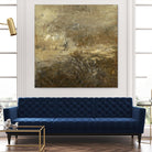 Quiet Marsh II by Sharon Gordon on GIANT ART - brown abstract