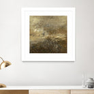 Quiet Marsh II by Sharon Gordon on GIANT ART - brown abstract