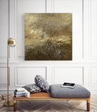 Quiet Marsh II by Sharon Gordon on GIANT ART - brown abstract