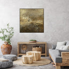 Quiet Marsh II by Sharon Gordon on GIANT ART - brown abstract