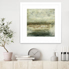 Quiet Marsh IV by Sharon Gordon on GIANT ART - green abstract