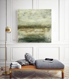 Quiet Marsh IV by Sharon Gordon on GIANT ART - green abstract