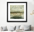 Quiet Marsh IV by Sharon Gordon on GIANT ART - green abstract