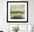 Quiet Marsh IV by Sharon Gordon on GIANT ART - green abstract