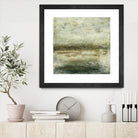 Quiet Marsh IV by Sharon Gordon on GIANT ART - green abstract