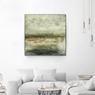 Quiet Marsh IV by Sharon Gordon on GIANT ART - green abstract