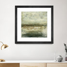 Quiet Marsh IV by Sharon Gordon on GIANT ART - green abstract