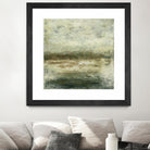 Quiet Marsh IV by Sharon Gordon on GIANT ART - green abstract