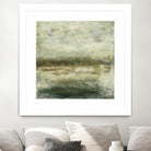 Quiet Marsh IV by Sharon Gordon on GIANT ART - green abstract