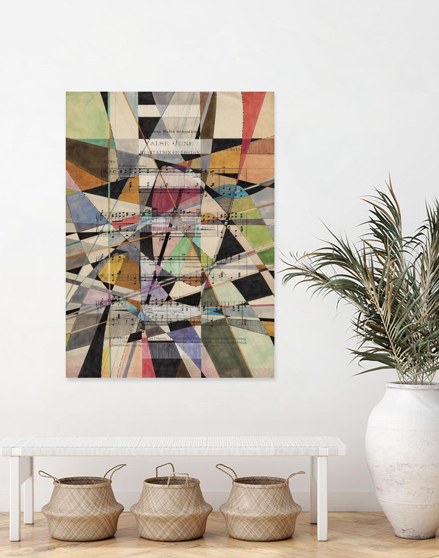 Valse June by Nikki Galapon on GIANT ART - abstract