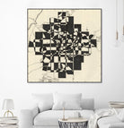 Modern Map of Atlanta by Nikki Galapon on GIANT ART - maps & flags