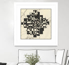 Modern Map of Atlanta by Nikki Galapon on GIANT ART - maps & flags