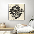 Modern Map of Atlanta by Nikki Galapon on GIANT ART - maps & flags