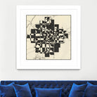 Modern Map of Atlanta by Nikki Galapon on GIANT ART - maps & flags