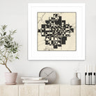 Modern Map of Atlanta by Nikki Galapon on GIANT ART - maps & flags