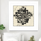 Modern Map of Atlanta by Nikki Galapon on GIANT ART - maps & flags