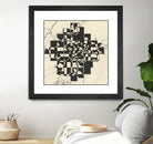 Modern Map of Atlanta by Nikki Galapon on GIANT ART - maps & flags