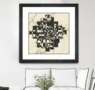 Modern Map of Atlanta by Nikki Galapon on GIANT ART - maps & flags