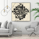 Modern Map of Atlanta by Nikki Galapon on GIANT ART - maps & flags