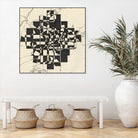 Modern Map of Atlanta by Nikki Galapon on GIANT ART - maps & flags